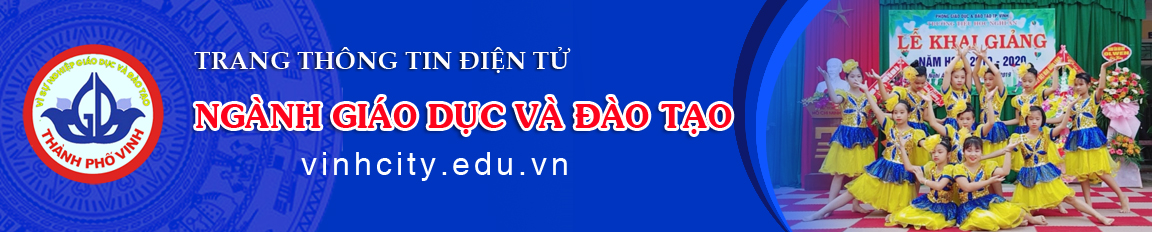 Phong giao duc dao tao thanh pho vinh